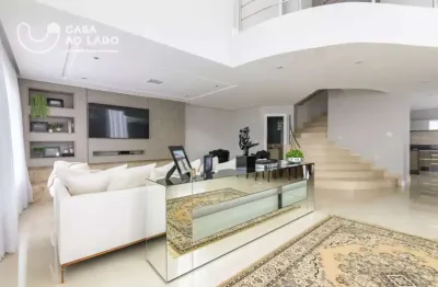 Casa de alto padrão mobiliada 404m² no pinheirinho - curitiba/pr