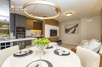 Apartamento decorado 80m² com 02 quartos no boa vista - curitiba/pr