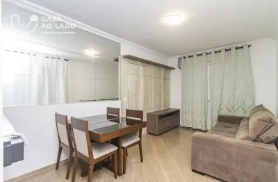 Apartamento mobiliado 55m² com 02 quartos no lindóia - curitiba/pr