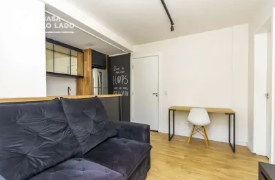 Apartamento 50m² mobiliado com 01 quarto no rebouças - curitiba/pr