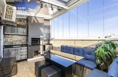 Cobertura duplex 181m² com 02 quartos no portão - curitiba/pr