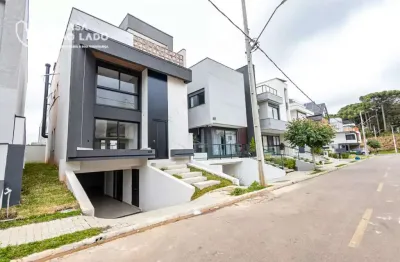 Casa em condomínio 318m² com 03 quartos no santa cândida - curitiba/pr