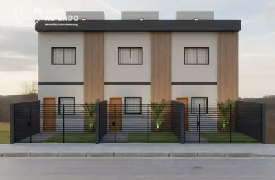 Sobrado 50m² privativo com 2 quartos e quintal - Pinheirinho- Curitiba/PR