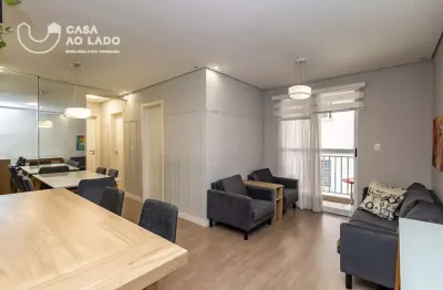 Apartamento Mobiliado 73m² com 3 quartos - Novo Mundo - Curitiba/PR