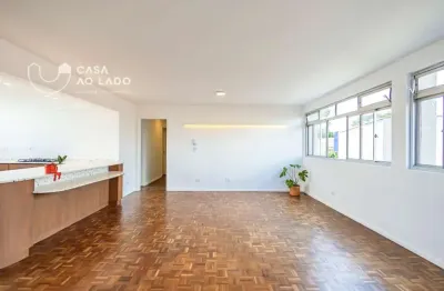 Apartamento retrofit 130m² com 3 quartos no batel - curitiba/pr