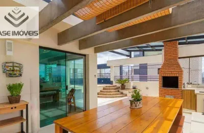 Cobertura à venda, 214 m² por r$ 2.600.000,00 - chácara klabin - são paulo/sp