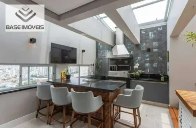 Cobertura à venda, 230 m² por r$ 2.400.000,00 - ipiranga - são paulo/sp