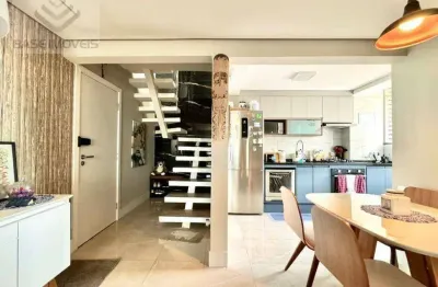 Cobertura à venda, 154 m² por r$ 1.649.000,00 - vila gumercindo - são paulo/sp