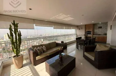 Apartamento com 3 dormitórios à venda, 143 m² por r$ 1.840.000,00 - alto do ipiranga - são paulo/sp