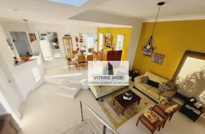 Sobrado com 3 dormitórios à venda, 271 m² por r$ 1.390.000,00 - condomínio itatiba country club - itatiba/sp