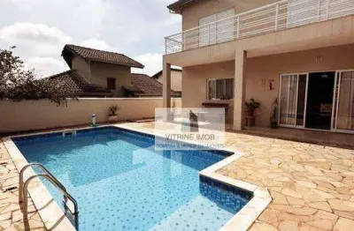 Sobrado com 4 dormitórios à venda, 293 m² por r$ 1.179.000,00 - condomínio itatiba country club - itatiba/sp