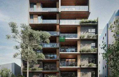 Apartamento garden com 4 dormitórios à venda, 137 m² por r$ 2.009.428,00 - juvevê - curitiba/pr