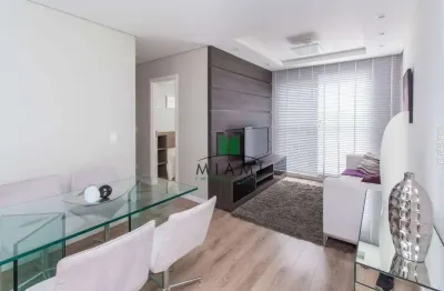 Apartamento garden com 3 dormitórios à venda, 61 m² por r$ 535.000,00 - portão - curitiba/pr