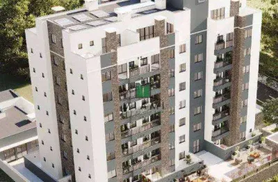 Apartamento garden com 2 dormitórios à venda, 56 m² por r$ 612.000,00 - bairro alto - curitiba/pr