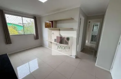 Apartamento com 2 dormitórios para alugar, 48 m² por r$ 2.247,00/mês - novo mundo - curitiba/pr