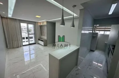 Apartamento com 3 dormitórios para alugar, 68 m² por R$ 3.440,00/mês - Guaíra - Curitiba/PR