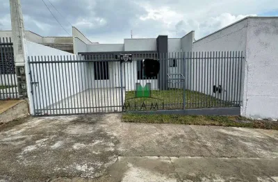 Casa com 3 dormitórios à venda, 60 m² por r$ 310.000,00 - iguaçu - fazenda rio grande/pr