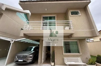 Sobrado com 3 dormitórios à venda, 154 m² por r$ 735.000,00 - hauer - curitiba/pr