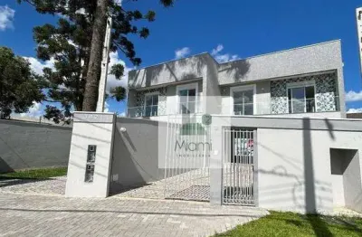 Sobrado com 3 dormitórios à venda, 141 m² por r$ 1.062.750 - boa vista - curitiba/pr