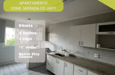 Apartamento no 1° andar no condomínio morada do japy  | bairro eloy chaves