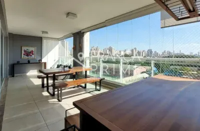 Apartamento de 241m² com 3 suítes para locação no jardim das perdizes