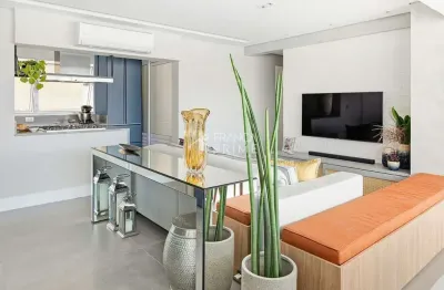 Apartamento 2 quartos com uma suíte com varanda gourmet na vila romana