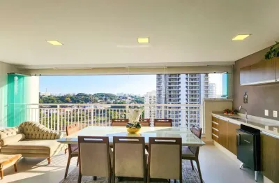 Apartamento de 136m² com 3 suítes - locação ou venda - vila anastácio