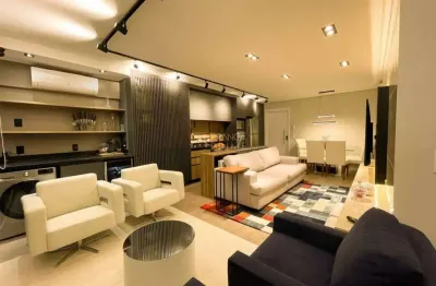 Apartamento mobiliado a venda na vila romana, novo, 100% mobiliado e com lazer completo!