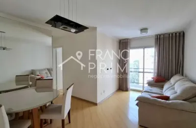 Apartamento a venda no condomínio holanda - 2 quartos - mobiliado - sacada - 1 vaga -72m²