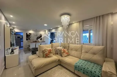 Apartamento para locação mobiliado de 136m² na vila anastácio com 3 suites, 2 vagas