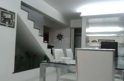 Lindo duplex com 3 dorm, sendo 1 suíte com banheira, closed, 2 sala, 1 lavabo, 4 vaga de garagem