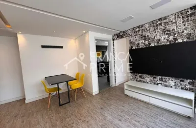 Imóvel de 1 dormitorio, armarios planejados, andar alto, cooktop, forno, vaga de garagem, andar alto