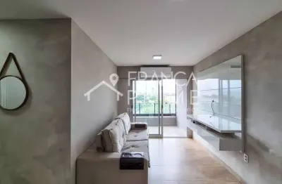 Apartamento para locação no TIME LIFE Jd. das Perdizes - 60m², 2 quartos (1suíte), 1 vaga, MOBILIADO