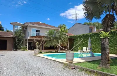 Casa para venda em joinville, vila nova, 3 dormitórios, 1 suíte, 3 banheiros, 2 vagas