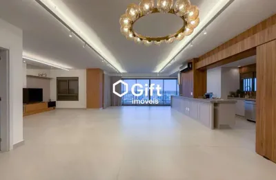 Apto à venda no semi mobiliado holt place 197 m² decorado ao lado plaza shopping