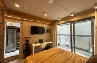 Studio mobiliado para locação com 40m2 (sem vaga) próximo a paulista - consolação - são paulo - sp