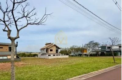 Terreno em condomínio fechado à venda na rua joão silvio de lara machado, 110, jardim carvalho, ponta grossa, 302 m2 por r$ 290.000