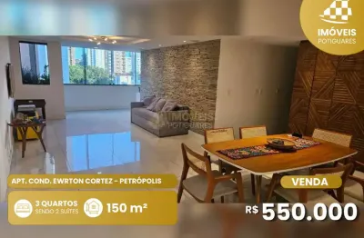 Apartamento com 3 quartos à venda no Petrópolis, Natal 