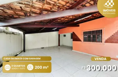 Casa com 3 quartos à venda no Emaús, Parnamirim 