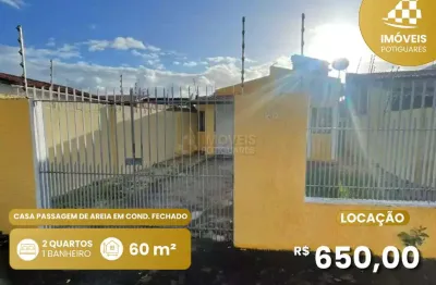 Casa com 2 quartos para alugar no Passagem de Areia, Parnamirim 