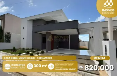 Casa à venda, 3 quartos, 3 suítes, 2 vagas, parque das nações - parnamirim/rn