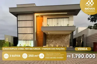 Casa à venda, 3 quartos, 3 suítes, 2 vagas, parque das nações - parnamirim/rn