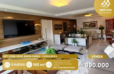 Apartamento com 3 quartos à venda no Lagoa Nova, Natal 