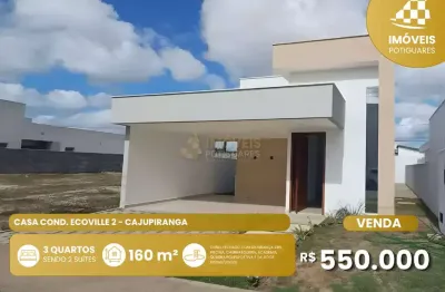 Casa à venda, 3 quartos, 2 suítes, 1 vaga, passagem de areia - parnamirim/rn