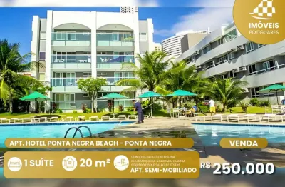 Flat com 1 quarto à venda no Ponta Negra, Natal 