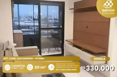 Apartamento com 2 quartos à venda no Pitimbu, Natal 