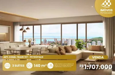 Apartamento com 3 quartos à venda no Petrópolis, Natal 
