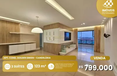 Apartamento com 3 quartos à venda no Candelária, Natal 