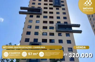 Apartamento com 2 quartos à venda no Candelária, Natal 