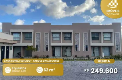 Casa com 2 quartos à venda no Parque das Árvores, Parnamirim 